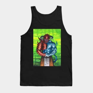 Warrior demon - fanasy art - monster art Tank Top